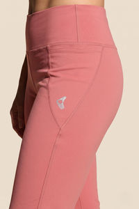 Zelocity Quick Dry Training Flare Track Pant - Rose Dawn — thumbnail 6